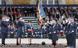 Soirée de gala des commissaires de police au Pavillon Dauphine